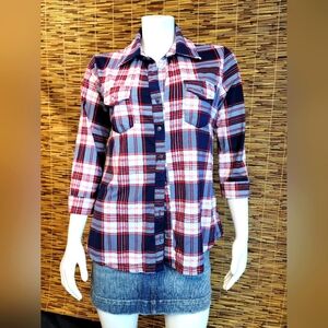 Plaid Top